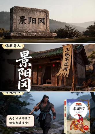 几次打磨我终于做好了《景阳冈》公开课
#景阳冈 #五年级语文 #公开课课件 #公开课教案 #公开课视频