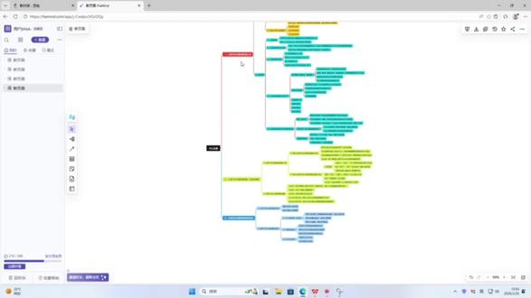1分钟出思维导图的教程来咯