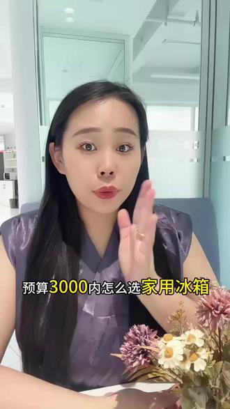 一个视频教你预算3000内怎么选家用冰箱! #海尔478 #双循环 #双变频 #黑金净化 #一级能效