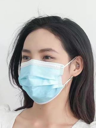 包装200只口罩三层防护加厚防尘网红时尚爆款蓝色一次性防护#口罩 #一次性口罩 #民用口罩 #独立包装 #无限回购的宝藏单品
