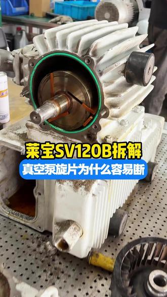真空泵的旋片为什么容易断裂 #莱宝SV120B #莱宝真空泵维修 #进口真空泵维修厂家 #苏州真空泵维修 #杰尔斯特真空