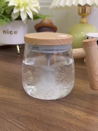 #咖啡杯#玻璃搅拌杯#充电式自动搅拌杯 #杯子控 #水杯