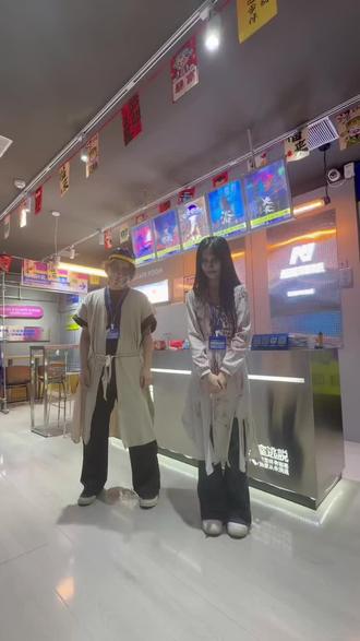 不怕#谜局密室逃脱 #npc #滨江道 #谜局密室逃脱@谜局密室逃脱-小宋 @谜局密室逃脱-小董 @谜局密室逃脱-西西 @谜局密室滨江道店-思思