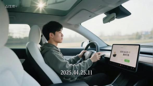 特斯拉2025.44.25.11软件更新#特斯拉model3 #软件更新 #ota升级