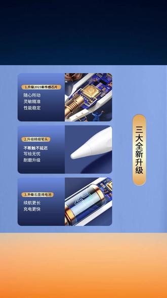 适用作业帮电容笔学习机触控笔AI学习家教机手写笔P30电容笔P20笔 #作业帮电容笔 #学习机触控笔 #AI家教机手写笔 #P30 P20专用笔 #学习触屏笔