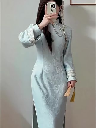 #无限回购的宝藏单品#改良旗袍#旗袍#新中式#旗袍美人