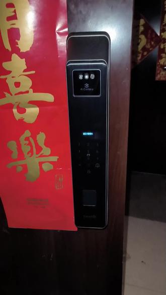 帝尼特Q53人脸识别安装#智能指纹锁 #同城开锁换锁配汽车钥匙 #人脸大屏换锁一步到位