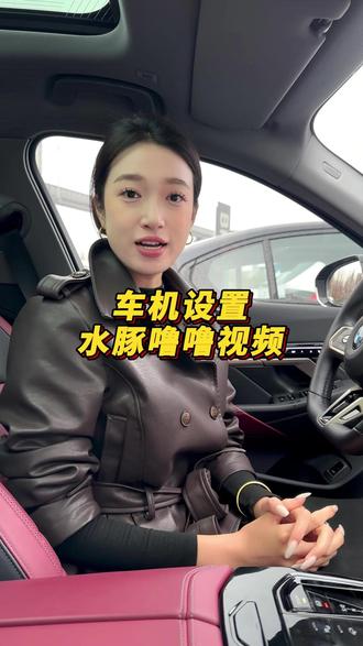 水豚噜噜视频设置教程 #宝马 #车机 #5系 #水豚噜噜 #车机互联