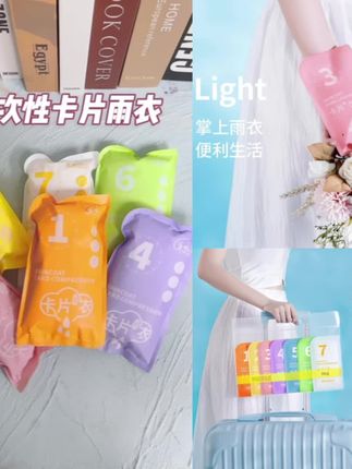 便携款一次性卡片雨衣成人儿童防暴雨加厚加长款男女士便携雨衣#雨衣 #卡片雨衣 #一次性雨衣 #便携式雨衣 #爆款热卖中