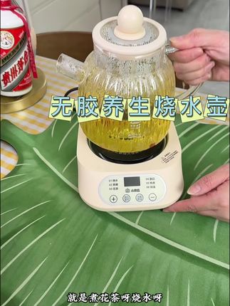 无胶更健康喝着安心好刷洗#无胶养生壶 #养生壶推荐 #养生壶 #养生壶推荐