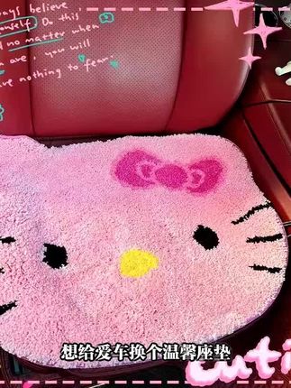 #汽车坐垫 #可以机洗 #屁股垫 #加厚保暖 #毛绒坐垫
