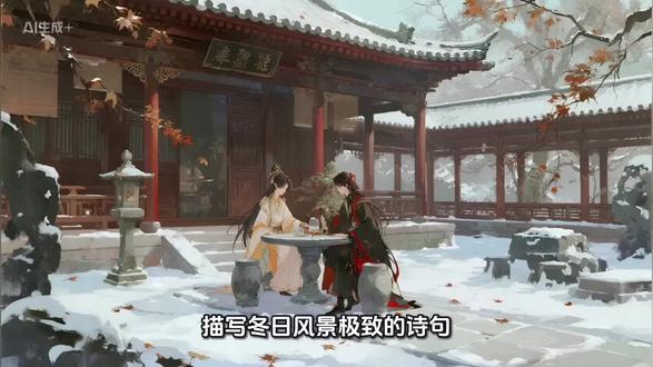 描写冬日风景极致的诗句
真正的冬日极致,是让读者在寒寂中照见天地初心,在绝境中领悟生命的韧性与诗意。
#中文到底有多美 #新人抖音创业涨粉 #古诗词的魅力 #冬季 #古诗打卡