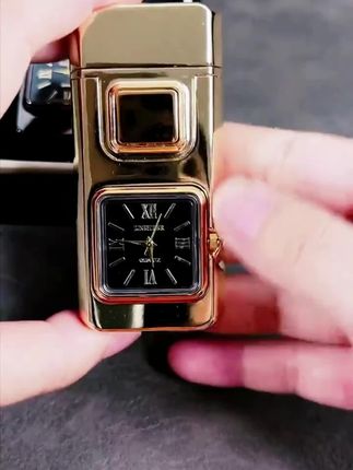 商务真表盘声控智能打火机LED灯可视化燃料仓双火焰切换打火机#多种功能打火机#声控点火气流点火重力点火敲击点火按压点火#高档便利打火机#好物推荐分享 #看过来