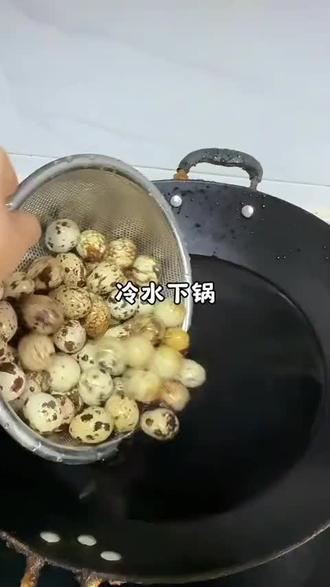 自己卤的鹌鹑蛋,好吃