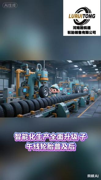 轮胎起源--智能化生产全面升级