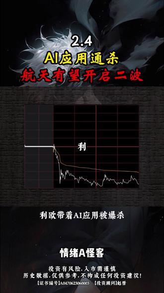 AI应用通杀,航天有望二波 #股票 #股民