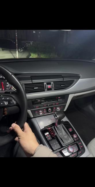 奥迪a6 c7伸缩屏不弹出解决办法#奥迪a6l