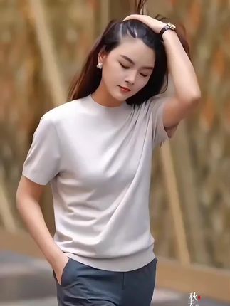 #羊毛衫 #春秋冬三季都能穿 #品质男装 #谁穿谁好看 #男士短袖