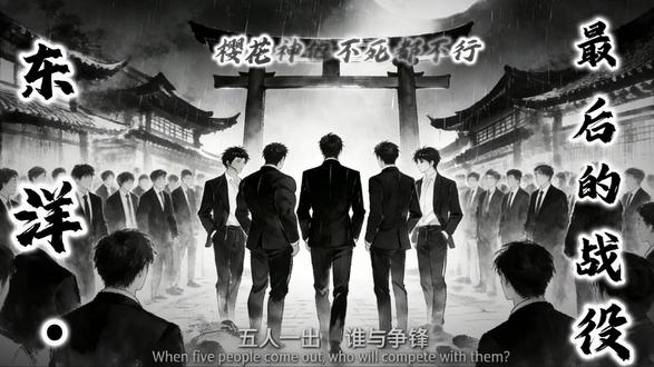 东洋.最后的战役#谁与争锋 #左飞#黄杰#孙孤生 #五人组