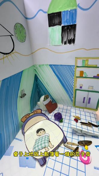 自制卧室幽灵#儿童创意手工 #手工 #恐怖