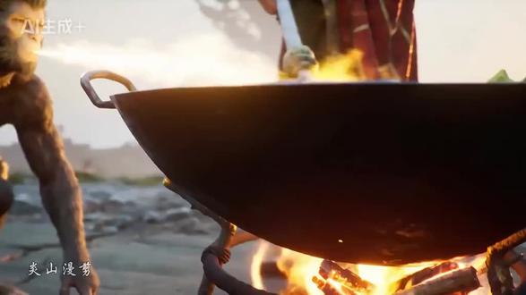 【西游拳度妖魔路】 魔改西游→@椰子先森不是师父你怎么拿俺老猪的来钉耙来炒菜了。#西游记 #新西游记 #黑神话