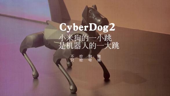 CyberDog2居然会后空翻,二代小米狗是真的“狗”#小米 #铁蛋 #雷军年度演讲 #机器狗