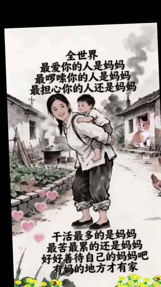 #总有一句话戳心 #领悟人生哲理感悟 祝天下母亲节快乐!