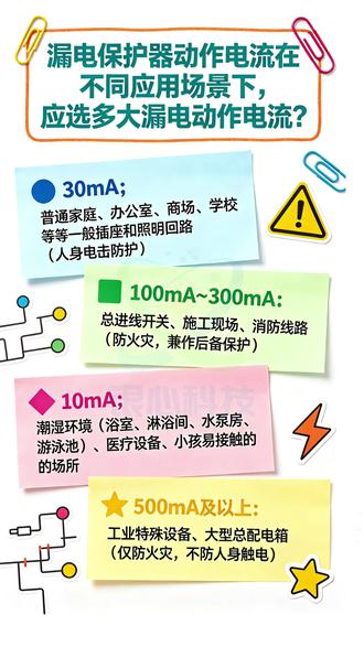 漏电保护器选多大电流? 不同场景漏电电流选型,选错频繁跳闸,一次讲透不踩坑
#漏电保护器 #漏电跳闸怎么办 #电工 #电路 #电流