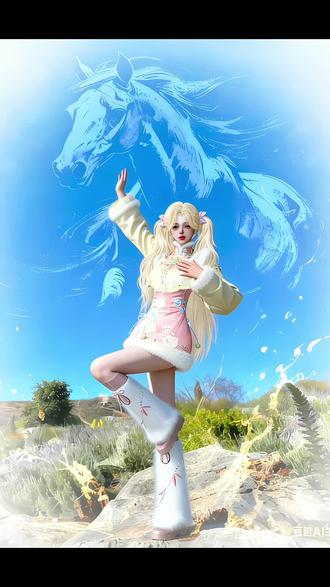 骏马背景P图教程来了,超级简单 马年图案#骏马背景p图 #武家坡豆包p图指令 骏马背景素材#骏马背景p图教程 #豆包ai #豆包出大片有两把刷子