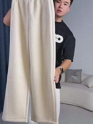 #秋冬新款 #时尚洋气减龄穿搭 高腰休闲直筒裤,喜欢的来看看吧🌹