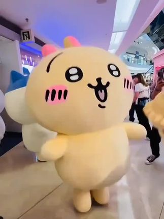 是谁还没有一只这么可爱的乌萨奇宝宝!好朋友!给我买!! #吉伊卡哇 #乌萨奇 #吉伊 #小八 #毛绒公仔