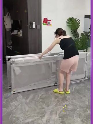 HAHAFISH围栏地上婴儿客厅加固防护围栏无味宝宝游戏围栏护栏透气