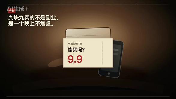 AI副业课最稳赚钱的人,不是学员 9块9的AI副业课,买的可能不是副业,而是一个晚上不焦虑。
#codex #搞钱焦虑 #AI副业 #副业避坑 #知识付费避坑