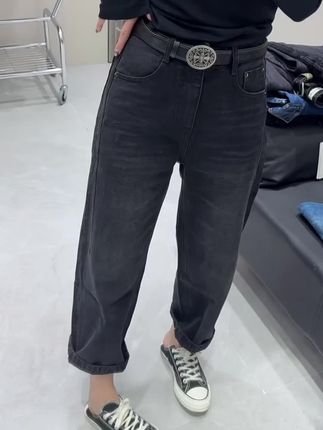 #法棍裤 #九分牛仔裤 #牛仔裤搭配 #面料舒适透气 #小个子女生