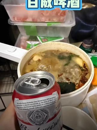喜欢喝啤酒的朋友们可以入手!#强烈推荐 #百威啤酒 #百威 #百威小红罐 #啤酒