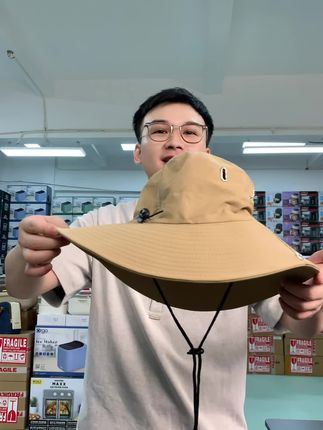#防晒帽 #遮阳帽  #渔夫帽 #钓鱼帽 #夏日出游包显眼的
