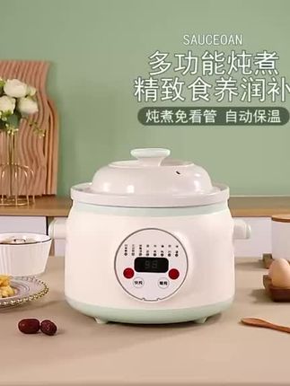 出口德国紫砂锅智能全自动养生电炖锅多功能煲汤砂锅家用煮粥神器#好物推荐🔥 #爱了爱了 #厨房小家电