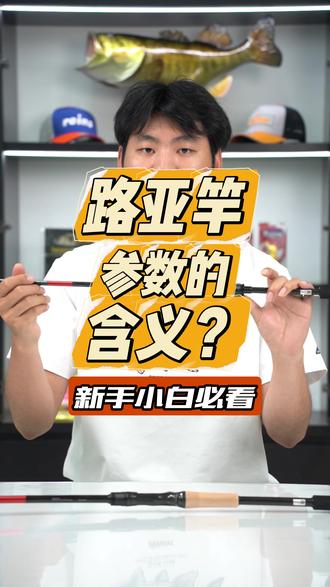 新手必看——路亚竿参数怎么看? #路亚 #野钓 #路亚新手入门教程 #钓鱼人 #五一去哪儿