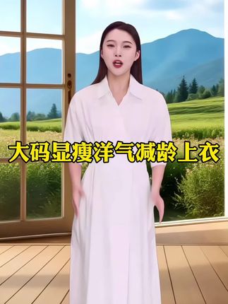 #早秋薄款 #减龄显瘦穿搭 #减龄显瘦穿搭 #简约大气 #长袖t恤 胖MM宽松大码显瘦洋气减龄上衣