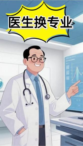 聊聊医生换专业 有细心的网友就诊时发现,某医生以前跟现在的专业不一样了,这是怎么回事呢?#医生 #科普 #日常vlog #医院
