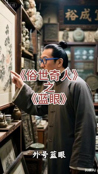 《俗世奇人》之《蓝眼》
#五年级推荐书目#俗世奇人#蓝眼