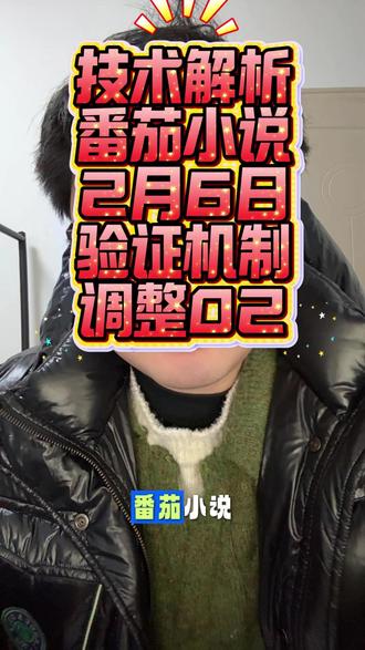 技术解析番茄小说2月6日验证机制调整02 技术解析番茄小说2月6日验证机制调整02#番茄验证机制 #番茄验证期 #技术解析番茄 #技术解析番茄验证