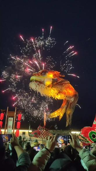 马年独占鳌头,黄山唐模,鳌鱼飞天!