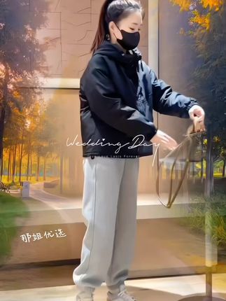 #休闲百搭 #时尚束脚卫裤#洋气减龄 休闲卫裤#时尚百搭