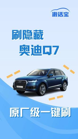 用手机APP激活奥迪多种主机开机画面 #每天一个用车知识 #奥迪 #汽车隐藏功能