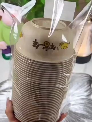 #好物推荐🔥 #碗#一次性稻壳碗#稻壳一次性碗#厨房好物