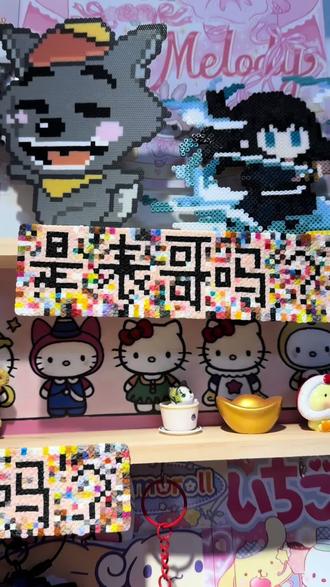 是表哥吗~~是表弟呀~~~哈哈哈哈哈哈哈
混豆这样用真不错 哈哈哈哈哈#拼豆 #喜洋洋与灰太狼 #像素画 #手工