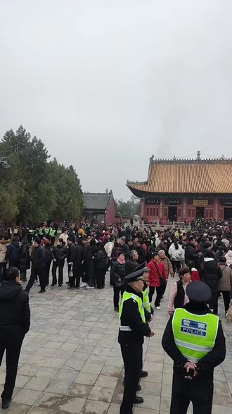 河南淮阳太昊陵正月十五求健康平安顺遂马年吉祥!