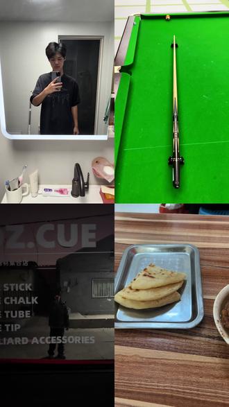 希望鹏哥越来越好#台球器材 #小兴说杆 #张堃鹏