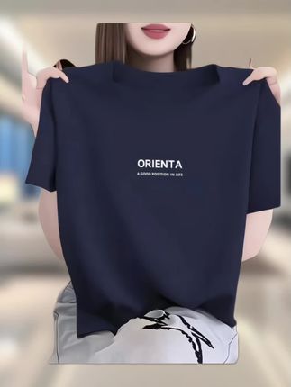 #短袖t恤 #百搭t恤 #潮流时尚穿搭 #休闲减龄穿搭 #宽松版型